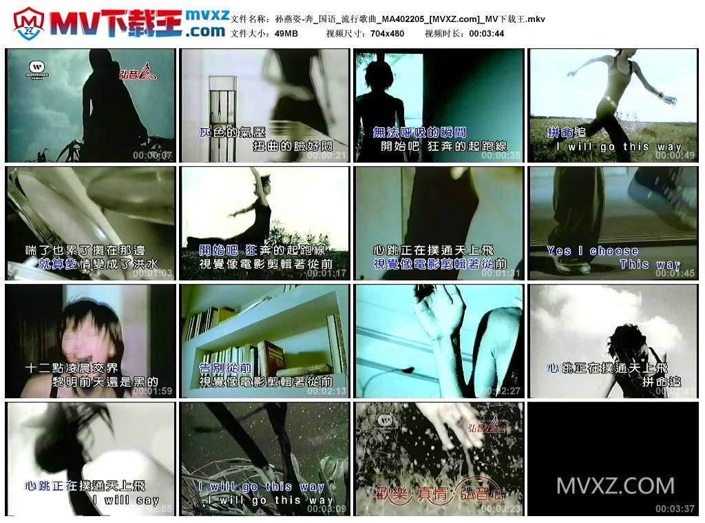 孙燕姿-奔_国语_流行歌曲_MA402205